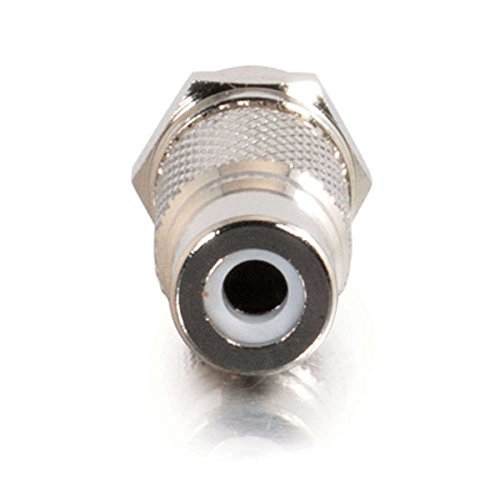 C2G / Cables To Go 27312 RCA Female to F-Type Male Video Adapter N5