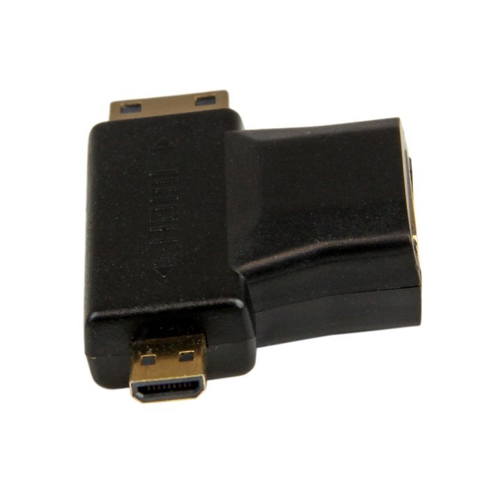StarTech.com HDACFM5IN 5 in High Speed HDMI Cable with Ethernet- HDMI to HDMI Mini- F/M N12