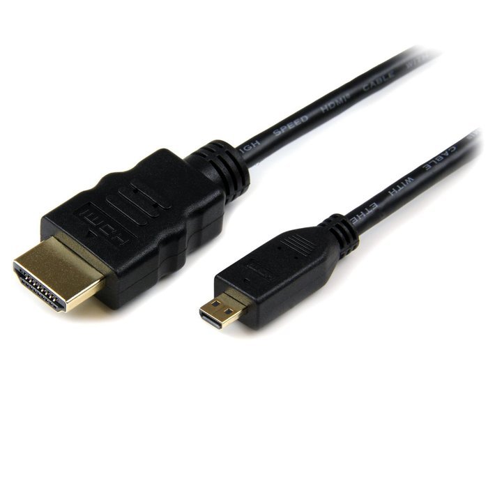 StarTech.com HDACFM5IN 5 in High Speed HDMI Cable with Ethernet- HDMI to HDMI Mini- F/M N16