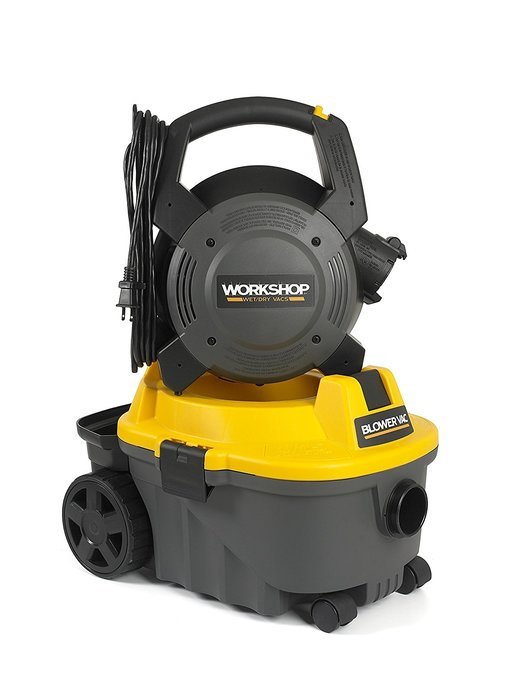WORKSHOP Wet Dry Blower Vac WS0400DE Portable Wet Dry Vacuum Cleaner And Blower, 4-Gallon Leaf Blower Vacuum Cleaner... N6