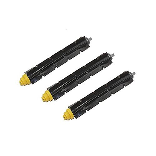 SHP-ZONE 3 x Flexible Beater Brush for iRobot Roomba 600 700 Series Vacuum Cleaning Robots Roomba 620 630 650...