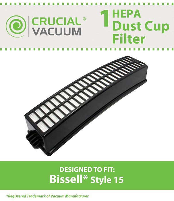 Bissell Style 15 Replacement HEPA Filter, Compare to Bissell Part # 3282, 203-6937, 2036937, 011120006223, 0-11120...