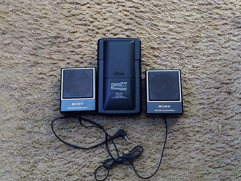 Jager Am/Fm ALarm Clock Radio Model BR 880 N4