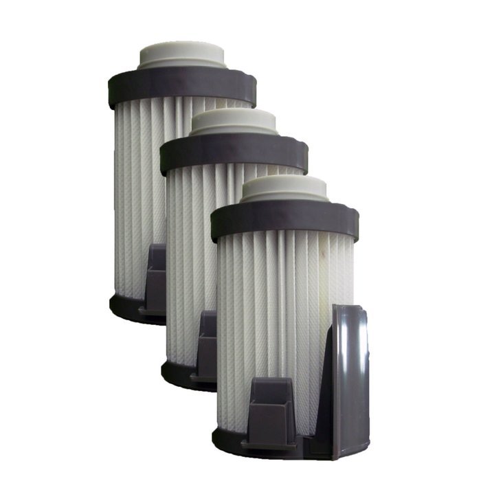 (3) Eureka Style DCF 14 , DCF 10 Lightweight Upright Vacuum Cleaner Pleated Hepa w/activated Charcoal Dust Cup...