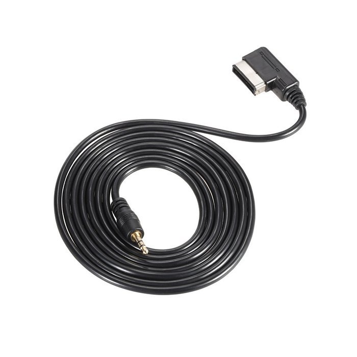 TurnRaise Portable Music Interface AMI MMI AUX Adapter Cable 3.5mm Jack Aux-IN MP3 Cable for Audi A3/A4/A5/A6/... N9