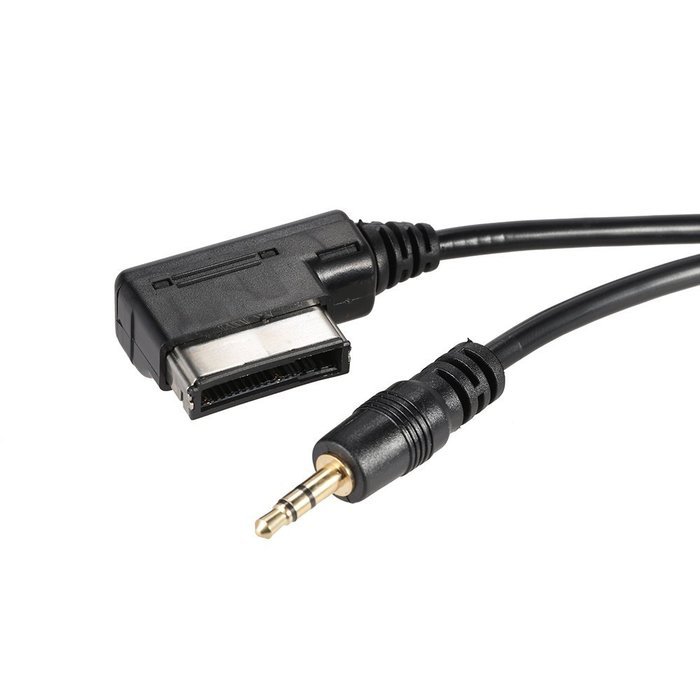 TurnRaise Portable Music Interface AMI MMI AUX Adapter Cable 3.5mm Jack Aux-IN MP3 Cable for Audi A3/A4/A5/A6/... N10