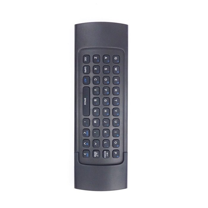 MXIII Double sided Mouse Remote Control 2.4ghz Mini Wireless Air Mouse+Qwert Keyboard with Voice Switch and Infrared... N2