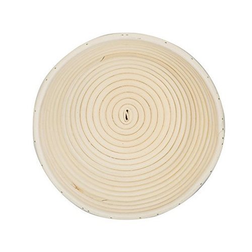 DIAOSnx Oval Banneton Bread Proofing Basket come with Linen Liner 8.3 x 5.6 inches N2