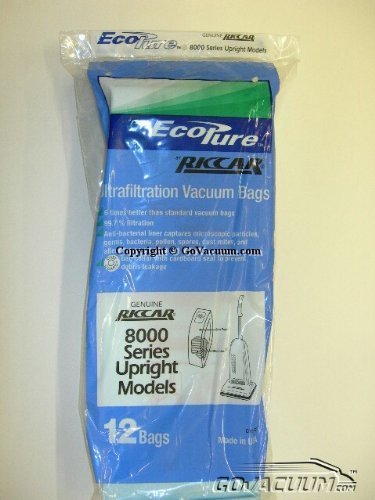 Genuine Riccar C15 Ecopure Vacuum Cleaner Bags - 12pk N2