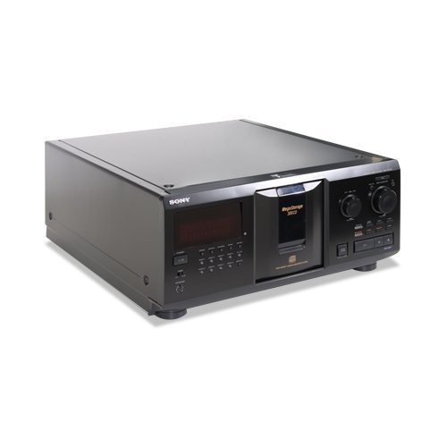 Sony 300 Disc Megastorage Cd Changer, CD-R/RW Playback, Headphone Output, Remote Control, Plus 100ft Wire N5