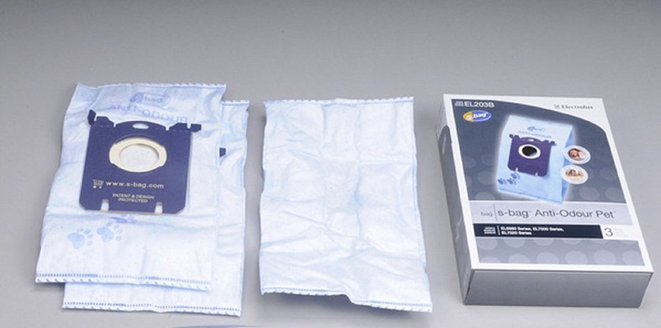 Electrolux Canister Anti-Odor Allergen Filter Type S Bags 3 Pk Part # EL203C, EL203B-4, EL203B, EL203.