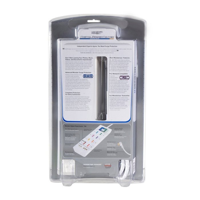Monster Power Digital PowerCenter MDP 700 - 8 outlets, 2160 joule rating (Discontinued by Manufacturer) N4