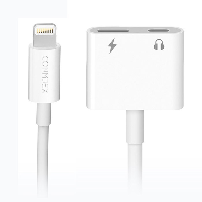 Lightning to 3.5 Male AUX Stereo Adapter Cable CONMDEX iPhone 7/7 Plus Car Male to Male Auxiliary Audio Adapter... N12