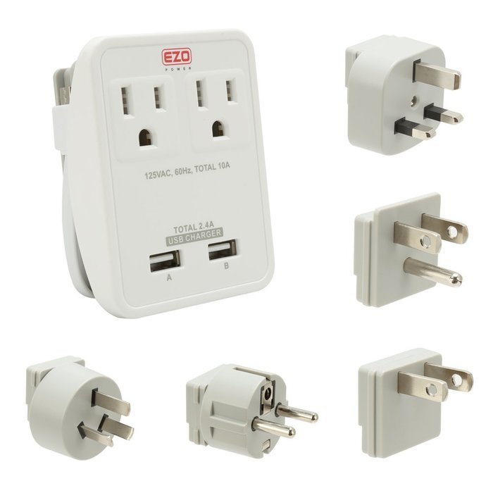 UL LISTED Surge Protector - EZOPower Desktop Charging Station with 3 AC Outlets, 3 USB Charger Ports and Built-in... N9