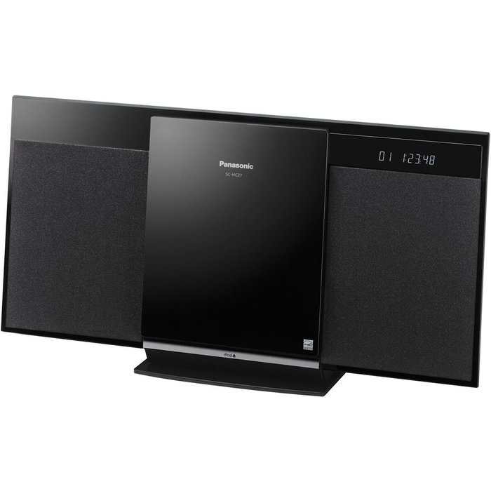 Panasonic SC-HC58 Slim Stylish Compact Micro System - iPod Direct Dock with Wireless Music Streaming with AirPlay... N3