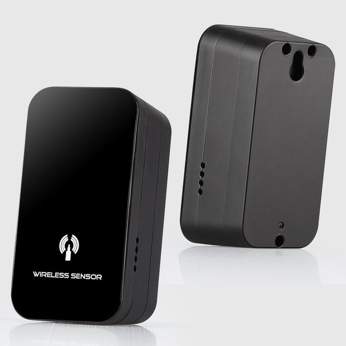 Home Weather Station - RF Wireless Sensor, Temperature, Humidity, Forecast Function, Time, Day, Alarm, Cobblestone... N6