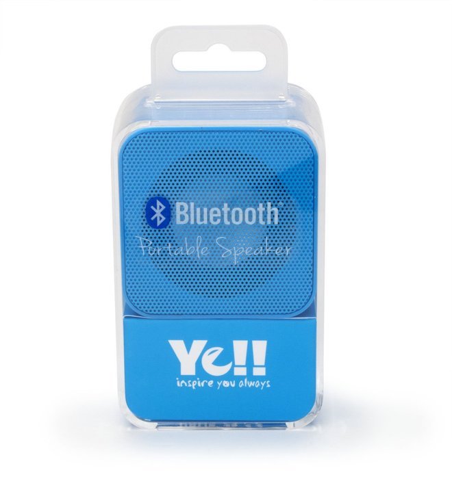 Yell BTS700 Portable Bluetooth Speaker - Blue N2