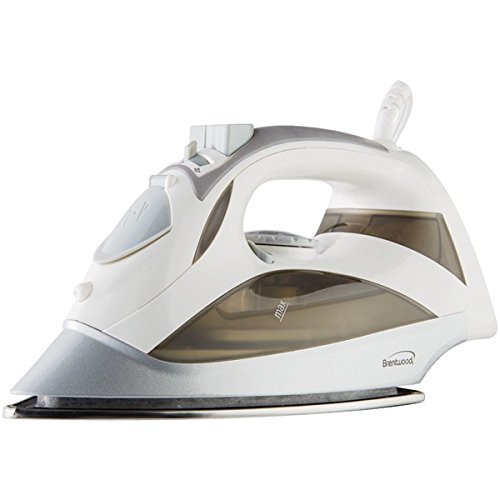 New BRENTWOOD MPI-90W Steam Iron with Auto Shutoff (White)