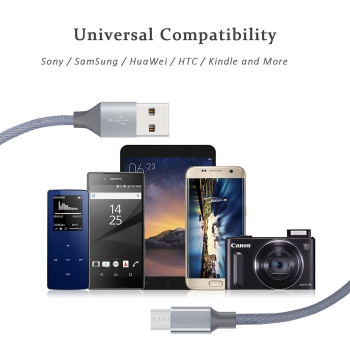 Nikolable iPhone cable 2pcs Lightning to USB Cable, 10ft Charging and Syncing Cable for iPhone, iPhone 7 7Plus... N12