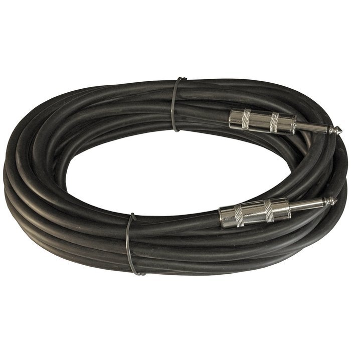 14 Ga Gauge 1/4 to 1/4 Mono Male Pa Dj Speaker Cable Cord (25ft)