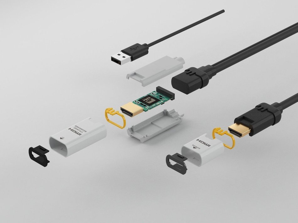 Marseille mCable - (9 Ft) The Only HDMI Cable that Improves Picture Quality via The World's Most Advanced 4K/UHD... N3