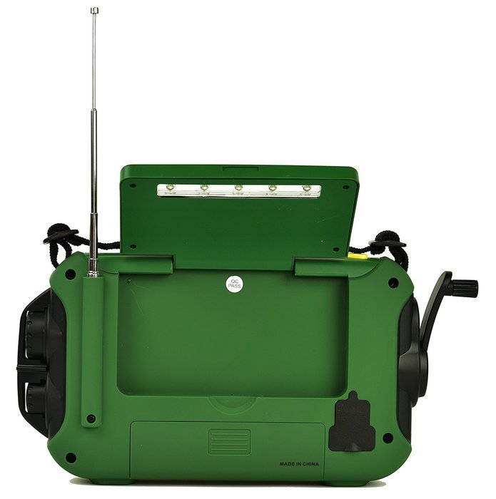 Kaito KA600L 5-Way Powered Emergency AM/FM/SW NOAA Weather Alert Radio with Solar,Dynamo Crank,Flashlight and... N21