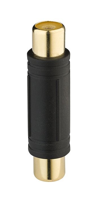Aurum Cables High Quality 3 Pack RCA Female to Female Coupler Jack Adapter N4