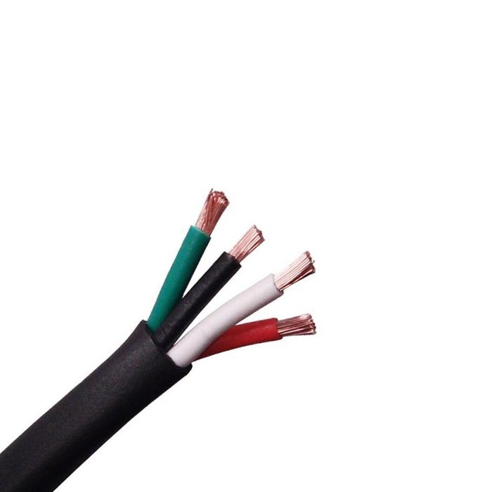 C&E CNE78380 Direct Burial Audio Cable 16 Awg/2 Conductor, 500-Feet, Pull Box, Black