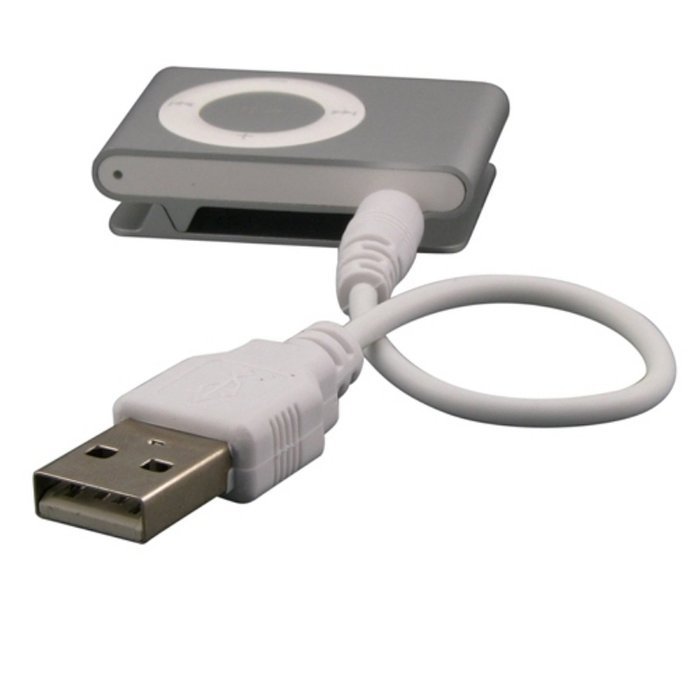 3.5mm Male AUX Audio Plug Jack to USB 2.0 Converter Cable Cord Apple Ipod MP3 Audio Cable Line N3