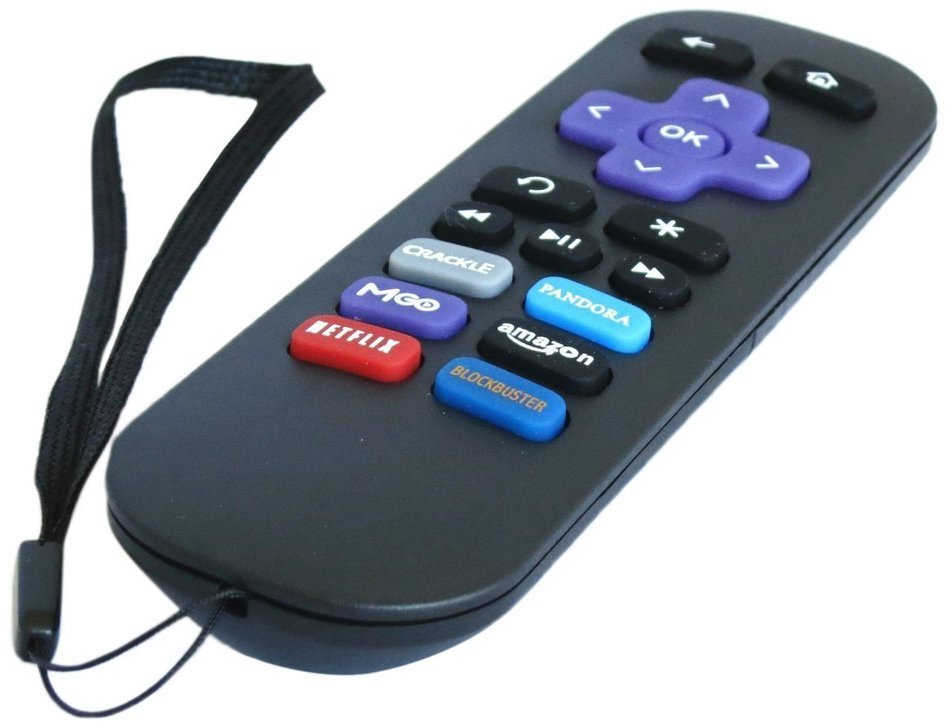 Nettech Roku Replacement Remote for All Roku Streaming Player, Roku 1, Roku 2, Roku 3 (HD, LT, XS, XD); Do Not...