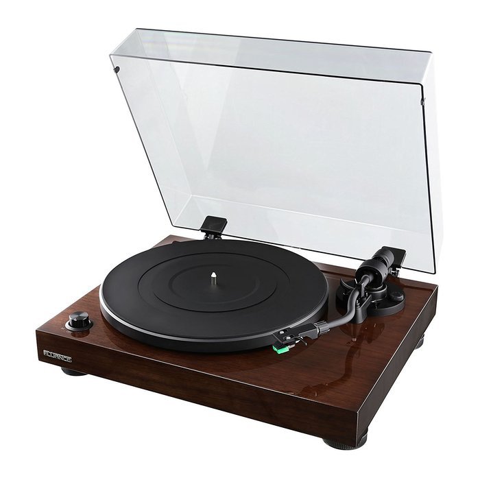 Fluance High Fidelity Vinyl Turntable Record Player with Dual Magnet Cartridge, Elliptical Diamond Stylus, Belt... N6