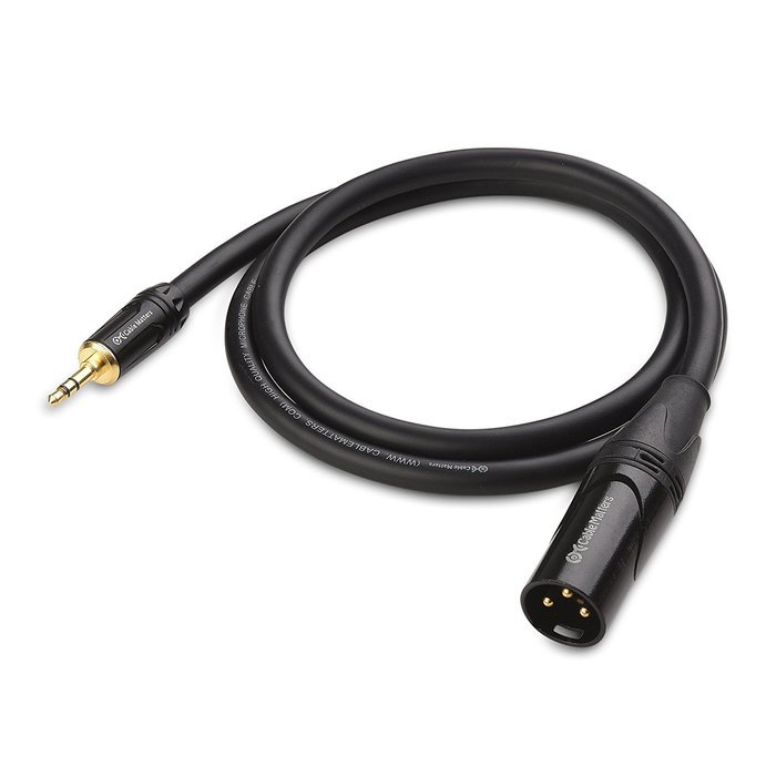 Cable Matters XLR to TRS 3.5mm (1/8 Inch) Cable 25 Feet N9