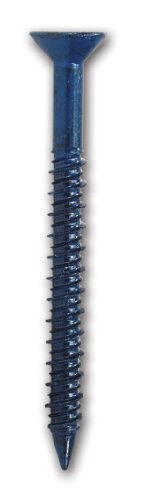 Simpson Strong Tie TTN25314PF 1/4-Inch by 3-1/4-Inch Titen Concrete and Masonry Screw with Phillips Head, Blue...