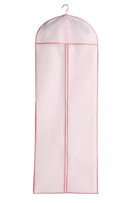 MicBridal Breathable Wedding Party Dress Garment Cover Bag Dust Free Storage White N3