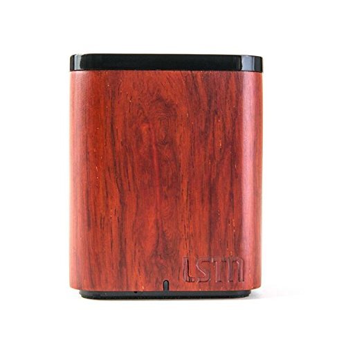 LSTN Satellite Walnut Wood Portable Bluetooth Speaker with Built-in Microphone N4
