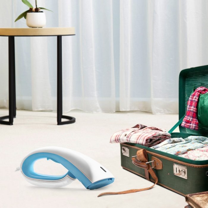 iGarden Handheld Steamer,Mini Garment Fabric Vapor Clothing Steamer for Home and Travel,includ clean brush & Light N11
