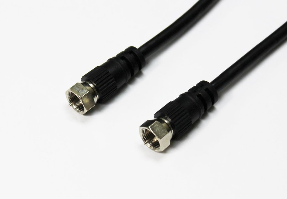 Ultra Cables 3-Pack, RG6 Coaxial Cable in Black 5 Feet N2