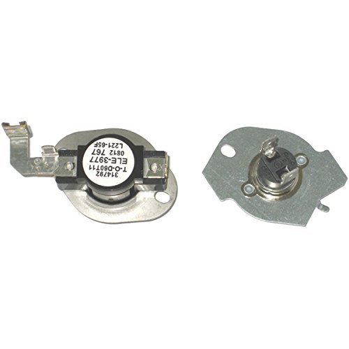 New NAPCO N 197 (version of 279816) Dryer Thermostat & Fuse Kit (Whirlpool N197)