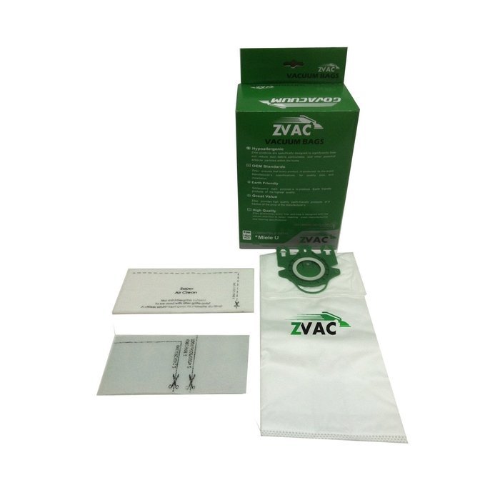 Miele ZVac Style U Vacuum Bags (10 bags + 2 filters)