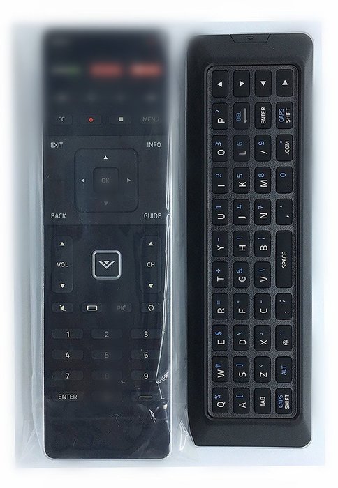 NEW XRT500 QWERTY Keyboard with back light Remote fit for VIZIO M43-C1 M49-C1 M50-C1 M55-C2 M60-C3 M65-C1 M70-...