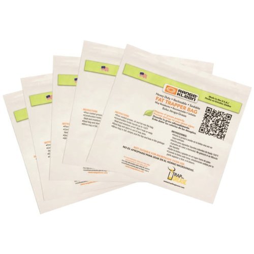 New RANGE KLEEN 650-05 Refill bags for 600-02 Fat Trapper Grease Container, 5 pk