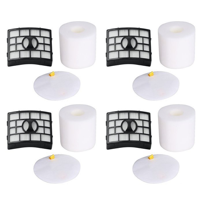 2 Packs Hepa Foam & Felt Filter Kit for Shark NV755 UV795 Rarator Powered Lift-Away XL Capacity Vacuum Cleaner... N4