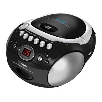 NEW NAXA NPB-235 Portable Boombox Player CD AM/FM Radio
