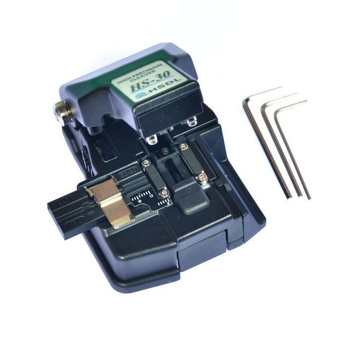 AIHOME Optical Fiber Cutter Cleaver Series 16 Cut Point Precision Cut Cutting Tool Hs-30 N4