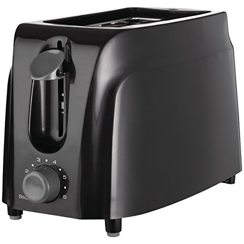 New BRENTWOOD TS-260B Cool-Touch 2-Slice Toaster