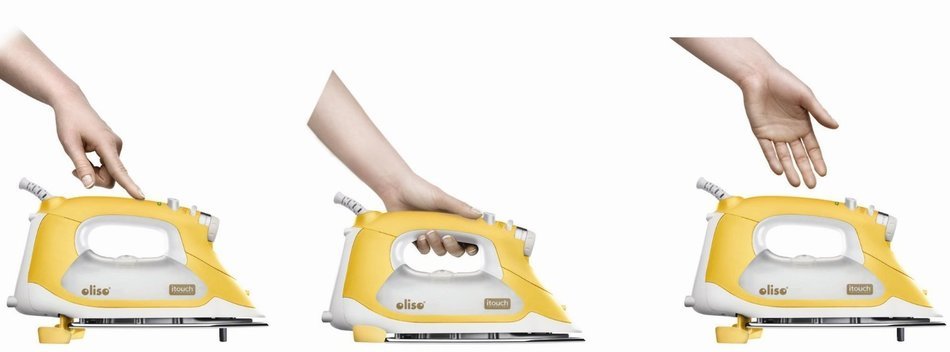 Oliso Smart Iron TG1600 with iTouch Technology Pro (Complete Set) w/ Gift: Premium Microfiber Cleaner N5