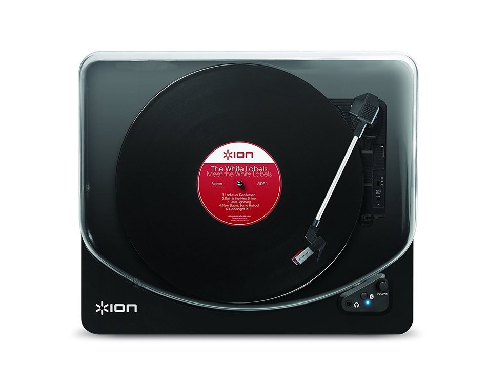 ION Audio Air LP | 3-Speed Belt-Drive Wireless-Streaming Turntable with AutoStop For Use with Bluetooth-Enabled... N3
