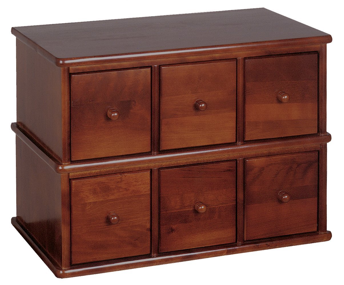 Leslie Dame CD150 Solid Oak Apothecary Style Multimedia Oak