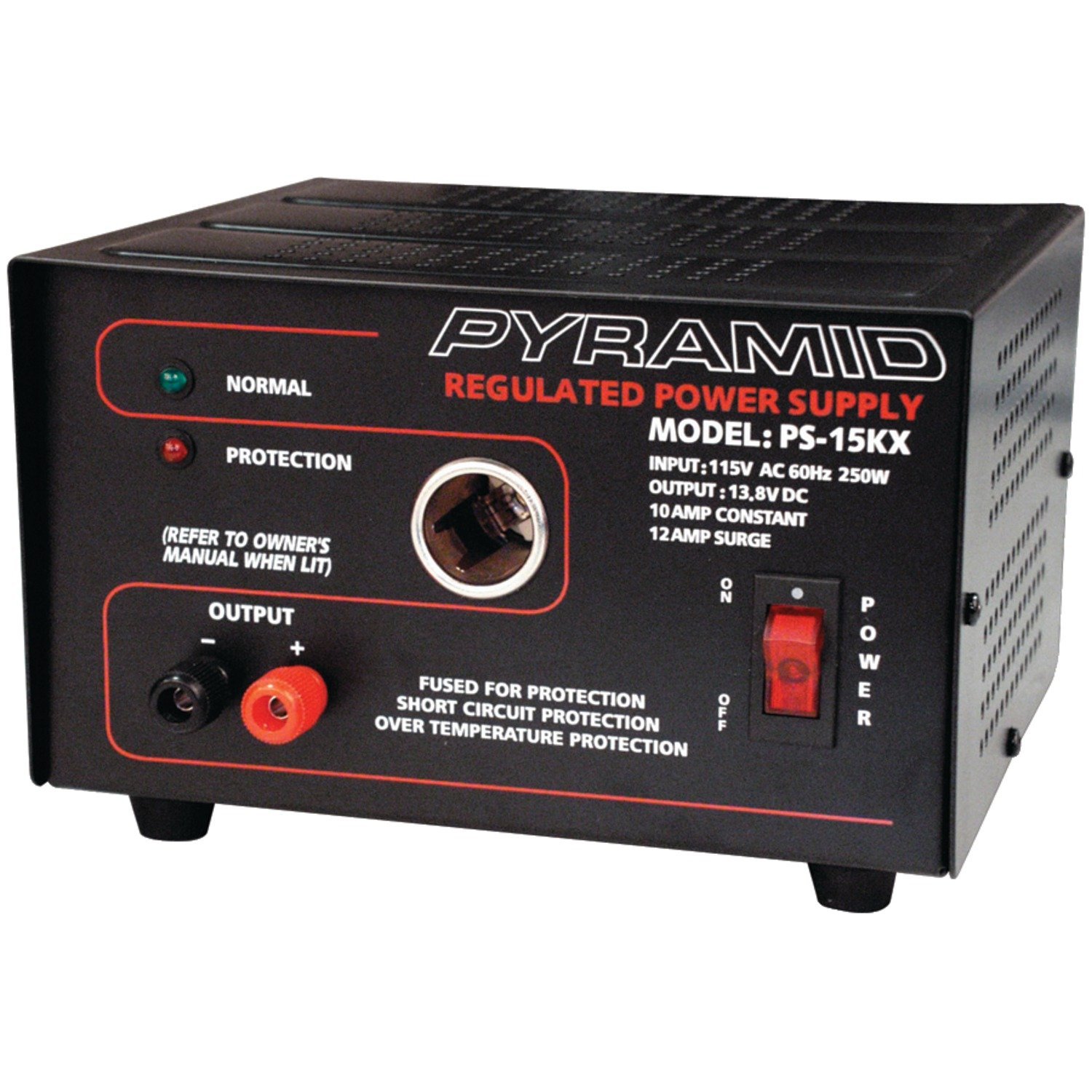 Pyramid PS12KX 12 Amp 13.8-Volt Power Supply free image download