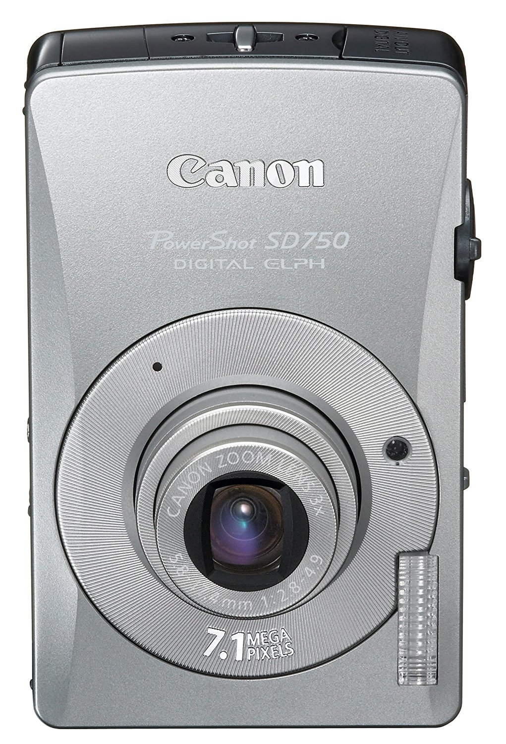 canon powershot digital elph sd750 7.1 mp digital camera silver